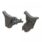 [ARRMA] ARA320633 F/R COMPOSITE UPPER GEARBOX COVERS/SHOCK TOWER
