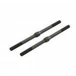 [ARRMA] ARA330716 STEEL TURNBUCKLE, M4 X 85MM BLACK (2)