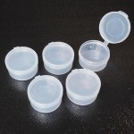 [KOSWORK] Clear Round Container (w/lid, ID 29mm, H15mm) (5pcs)