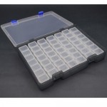 [KOSWORK] 7x7 Parts Box 245x175x38mm (49 Compartments, 7 Each Row)