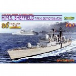 [Dragon] BD7133 1/700 H.M.S. Sheffield Type 42 Destroyer Batch 1-Falklands War 30th Anniversary