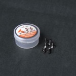 [KOSWORK] 2.5x6mm Flat Head Hex Hardened Steel Screw (w/container) (8)