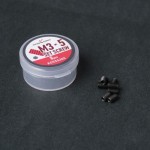 [KOSWORK] 2.5x12mm Flat Head Hex Hardened Steel Screw (w/container) (8)