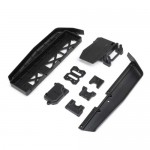 [TLR Racing] Battery Tray, Center Diff & Servo Mount: 8XE 2.0