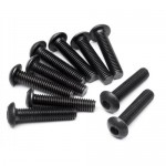 [HPI] #100559 - BUTTON HEAD SCREW M3x14mm (HEX SOCKET/10pcs)