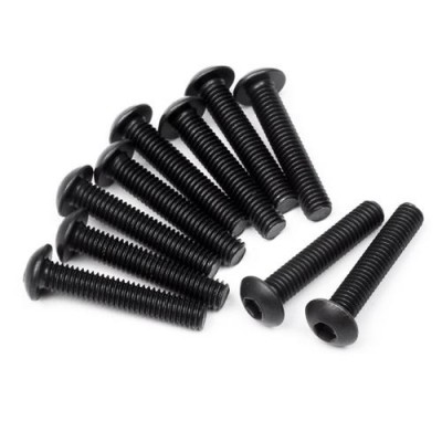 [˾ũ] 100560-HPI [HPI] #100560 - BUTTON HEAD SCREW M3x16mm (HEX SOCKET/10pcs)