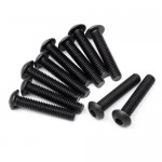 [HPI] #100560 - BUTTON HEAD SCREW M3x16mm (HEX SOCKET/10pcs)