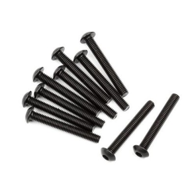 [˾ũ] 107894-HPI [HPI] #107894 - BUTTON HEAD SCREW M3x22mm (10pcs)