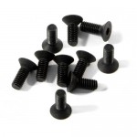 [HPI] #Z082 - FLAT HEAD SCREW M3x8mm (HEX SOCKET/10pcs)