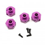 [HPI] #86300 - ALUMINUM HEX HUB CLAMP TYPE 12mm (PURPLE/4pcs)