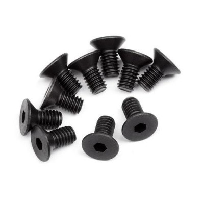 [˾ũ] 110070-HPI [HPI] #110070 - FLAT HEAD SCREW M4x8mm (HEX SOCKET/10pcs)