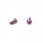 [HPI] #Z046 - TITANIUM MOTOR SCREW M3x6mm (2pcs/PURPLE)