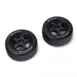 [ARRMA] ARA550096 dBoots Hoons 35/085 2.4 (Silver) Belted 5-Spoke