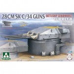 [Takom] BT5016 1/72 28CM SK C/34 Guns Battleship Scharnhorst Turret B