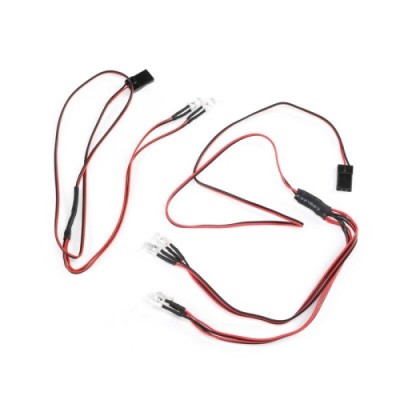 �˾���ũ AXI230049 [Axial] AXI230049 LED Light Set, White/Orange/Red, Early Bronco: SCX10 III