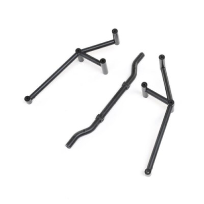 �˾���ũ LOS241057 [TEAM LOSI] Rear Cage Body Support, Black: LMT Mega