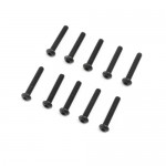 [TEAM LOSI] Button Head Screws, M2.5 x 16mm (10)