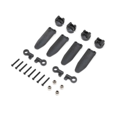 �˾���ũ LOS243020 [TEAM LOSI] Shock Rod End & Guard (4): LMT Mega