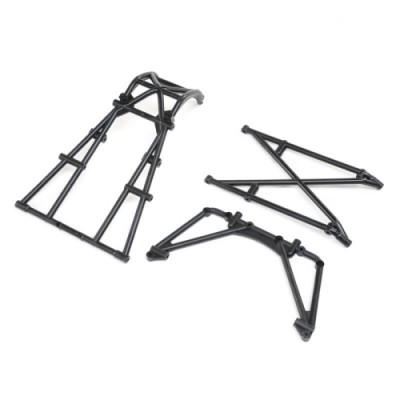�˾���ũ LOS241056 [TEAM LOSI] Rear Cage & Hoop Bar, Black: LMT Mega