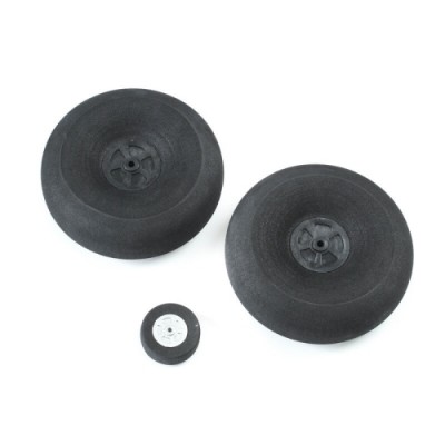 �˾���ũ EFL12561 [E-FLITE(Blade)] Wheel Set: DRACO 2.0m (�����Ǹ�)
