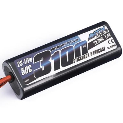 [�˾���ũ] 430413UDS [LRP] 7.4V 3100mAh 50C �ϵ����̽� ��ƽ�� ��Ƭ������ ���͸� (�輱��)