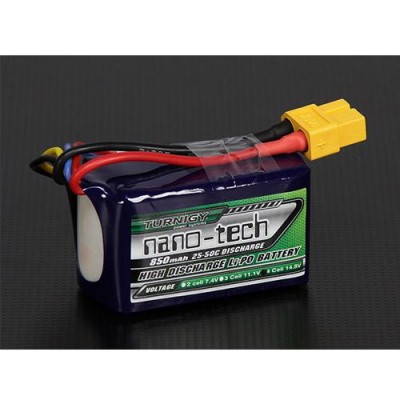 [�˾���ũ] N850.4S.25 [TURNIGY] nano-tech 14.8V 850mah 25C ��Ƭ������ ���͸�