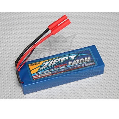 [˾ũ] Z40002S1P-30 [TURNIGY] ZIPPY Flightmax 7.4V 4000mAh 30C Hardcase Lipo pack