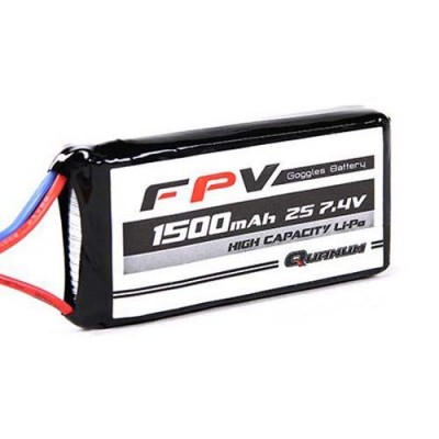 [�˾���ũ] 944000015-0 [TURNIGY] 7.4V 1500mAh 3C FPV Headset Battery (Fatshark, Boscam, Skyzone ���ۿ� �������͸�)