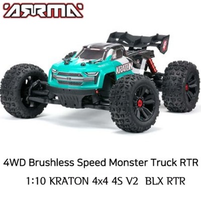 [˾ũ] ARA4408V2T1 [ARRMA] 1:10 ũ 4X4 4S V2 귯 Ʈ RTR ƿ/ - ͸,  ʿ