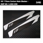 [VB] 173mm Carbon Main Blades - OMP M2 / LOGO 200