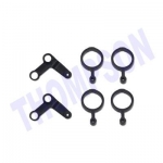 [TS] T-Rex450 Sports Tail Rotor Control Arm/Guide Set(6 pcs)