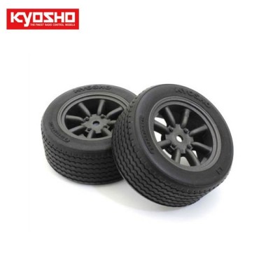 �˾���ũ KYFATH706BKM [KYOSHO] Glued TC Tire FZ02(M/8SwatanabeWheel/BL/2p)