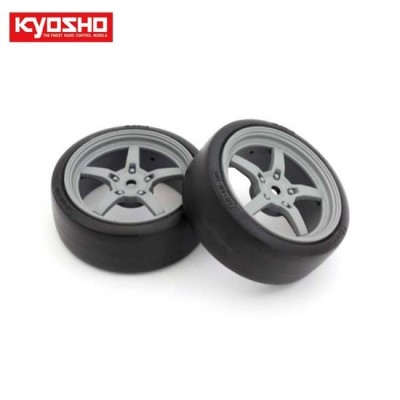 [�˾���ũ] KYFATH705GYD [KYOSHO] PremountedDriftTireFZ02(5SpokeRacing/2p)