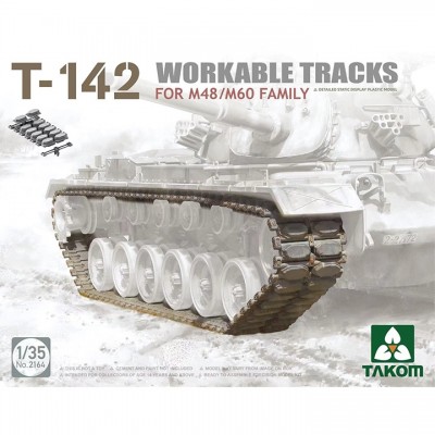 [˾ũ] BT2164 [Takom] BT2164 1/35 T-142 Workable Tracks for M48/M60 Family
