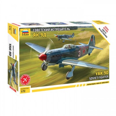 [˾ũ] BZ7313 [Zvezda] 1/72 YAK-9D Soviet Fighter