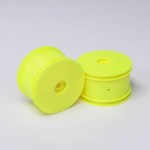 [TEAM LOSI] Rear Wheel, Yellow (2): Mini-B