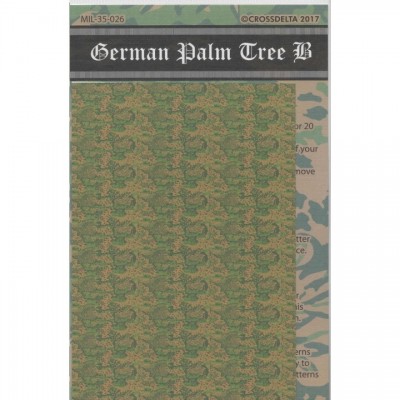 [˾ũ] ED35-026 [ũνŸ(CROSSDELTA)] ED35-026 1/35 German Palm Tree B