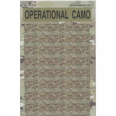 [˾ũ] ED35-024 [ũνŸ(CROSSDELTA)] ED35-024 1/35 Operational Camo Decal