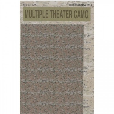 [˾ũ] ED35-020 [ũνŸ(CROSSDELTA)] ED35-020 1/35 Multiple Theater Camo