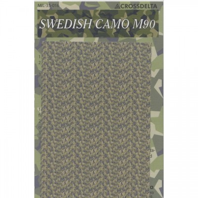 [˾ũ] ED35-016 [ũνŸ(CROSSDELTA)] ED35-016 1/35 Swedish Camo M90