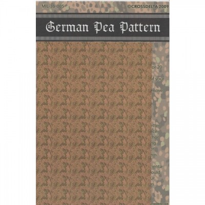 [˾ũ] ED35-005 [ũνŸ(CROSSDELTA)] ED35-005 1/35 German Pea pattern
