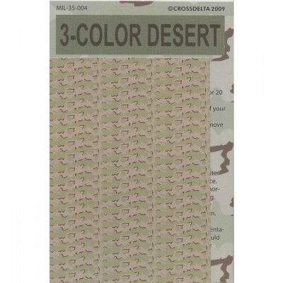 [˾ũ] ED35-004 [ũνŸ(CROSSDELTA)] ED35-004 1/35 3-color desert pattern