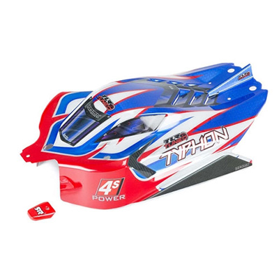 [�˾���ũ] ARA406164 [ARRMA] ARA406164 TYPHON TLR Tuned Finished Body Red/Blue