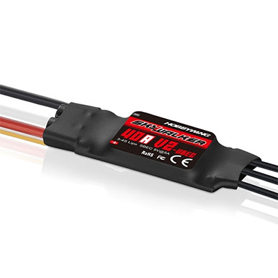 [˾ũ] 80060022 [Hobbywing] ī̿Ŀ 40A V2 귯 ӱ - 3~4 Է, 5V 5A Ī BEC 