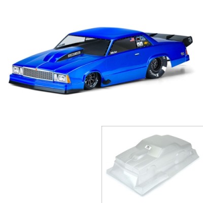 �˾���ũ PRO354900 [PROLINE-RACING] 3549-00 1/10 1978 Chevrolet Malibu Clear Body: Drag Car