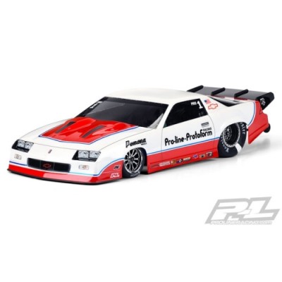 [˾ũ] PRO356400 [PROTOFORM] AP3564 1985 Chevrolet Camaro IROC-Z Clear Body for Slash 2wd Drag Car & AE DR10