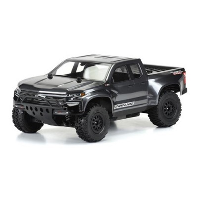 �˾���ũ PRO351200 [PROLINE-RACING] AP3512 Pro-Line 2019 Chevy Silverado Z71 Trail Boss True Scale Short Course Body (�̵���)