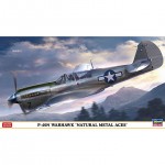 [Hasegawa] BH07516 1/48 P-40N Warhawk Natural Metal Aces
