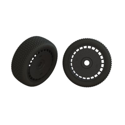 [˾ũ] ARA550098 [ARRMA] ARA550098 dBoots Exabyte Glued Tire Set, Black (2)