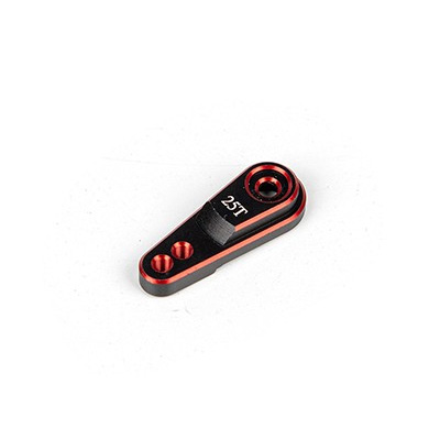 �˾���ũ SRCS-018 [TR] 25T Metal RC Car Servo Horn Set (Hole/RED-Black)